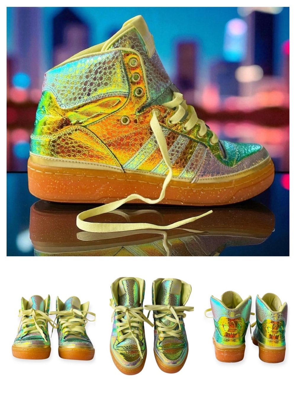 Adidas x Jeremy Scott JS Foil Wings D65203 — 7.5M / 8.5W